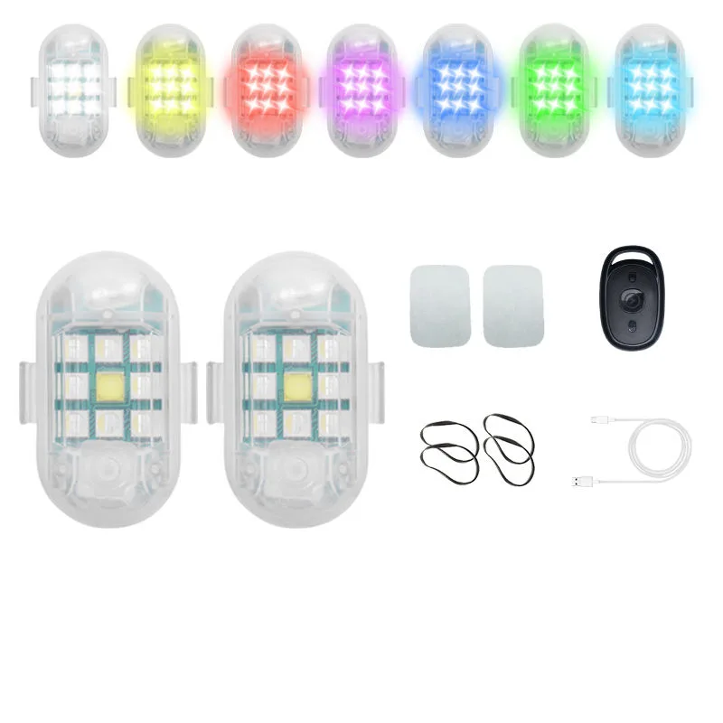 High-Intensity Emergency LED Strobe Warning Light for Vehicles